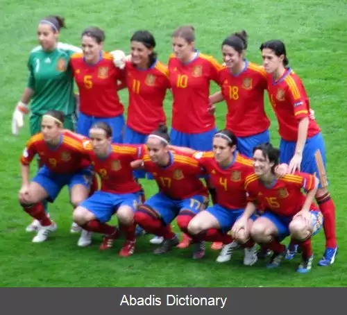 عکس تیم ملی فوتبال زنان اسپانیا