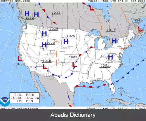 عکس نقشه هواشناسی