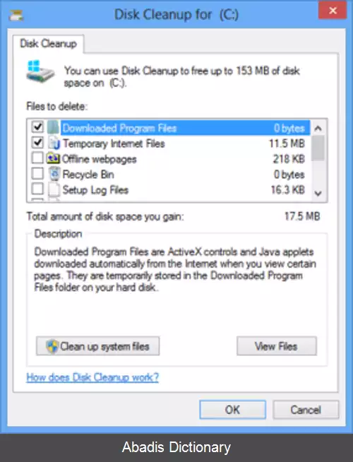 عکس پاک سازی دیسک