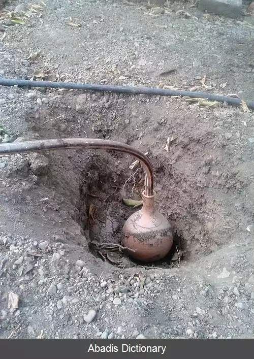 عکس آبیاری کوزه ای
