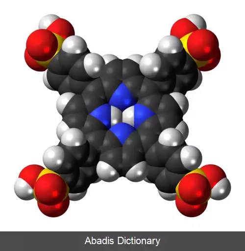 عکس تترافنیل پورفین سولفونات