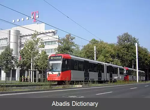 عکس قطار شهری بن