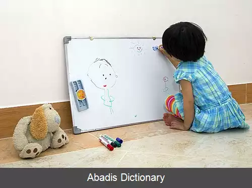 عکس کودک و نقاشی