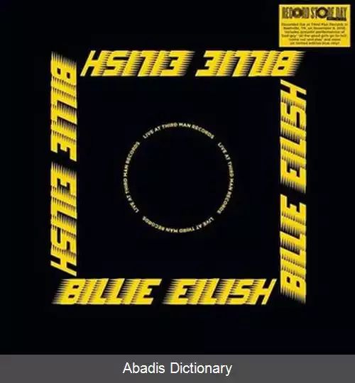 عکس زنده در ثرد من رکوردز (آلبوم بیلی آیلیش)