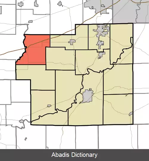عکس ناحیه ادامز شهرستان مورگان ایندیانا