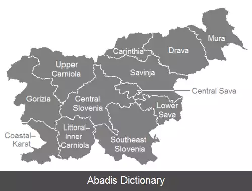 عکس مناطق آماری اسلوونی