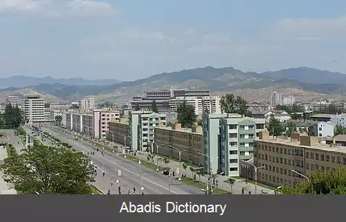 عکس فهرست شهرهای کره شمالی