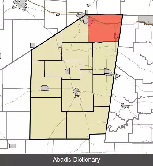 عکس ناحیه ادامز شهرستان ریپلی ایندیانا