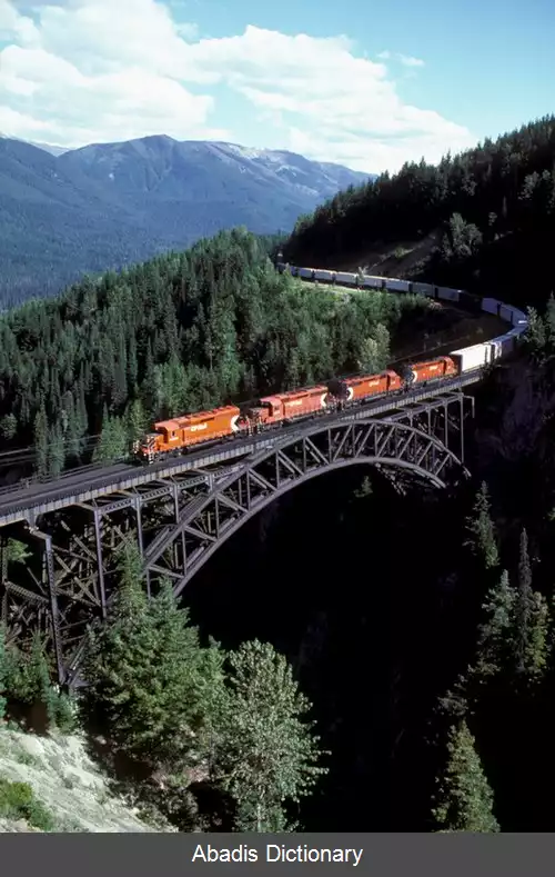 عکس راه آهن کانادا پاسیفیک