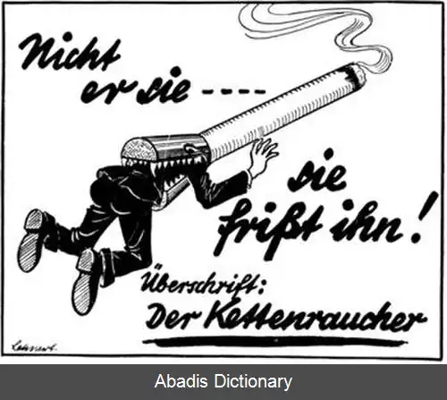 عکس جنبش ضد تنباکو در آلمان نازی