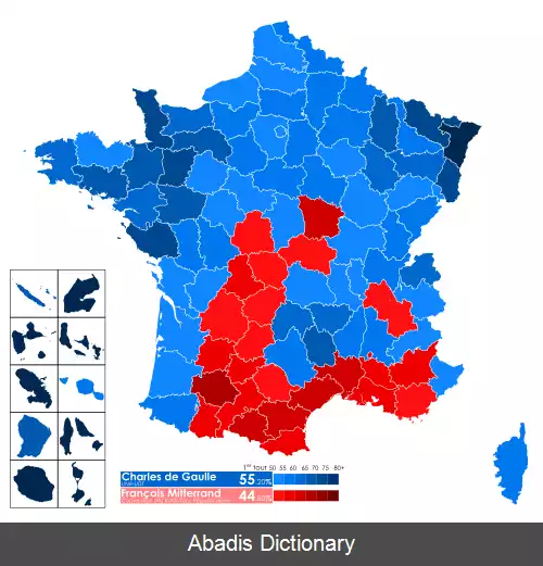 عکس انتخابات ریاست جمهوری فرانسه (۱۹۶۵)