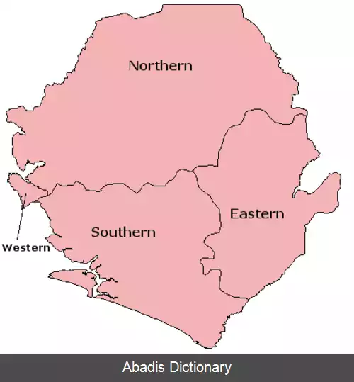 عکس استان های سیرالئون