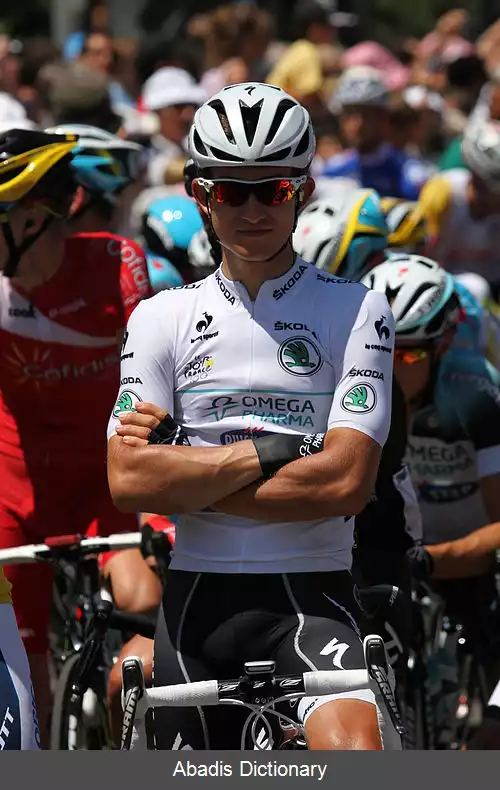 عکس رده بندی رکابزن جوان در تور دو فرانس