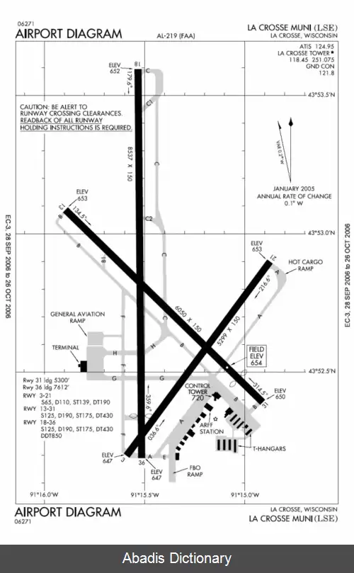عکس فرودگاه شهری لا کروس