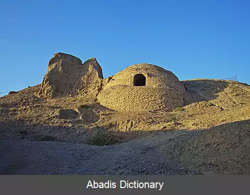 عکس حوض انبار قلعه قدیمی کاخک