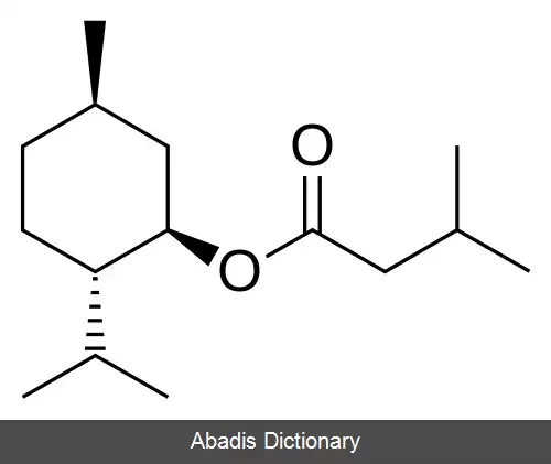 عکس منتیل ایزووالرات