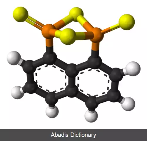 عکس نفتالین ۱٬۸ دیل ۱٬۳٬۲٬۴ دی تیودی فوسفتان ۲٬۴ دی سولفید