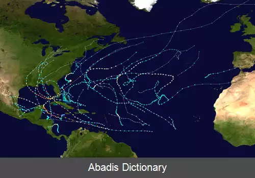 عکس فصل توفند ۲۰۰۵ (میلادی) اقیانوس اطلس