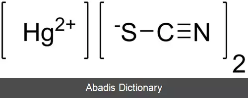 عکس جیوه(II) تیوسیانات
