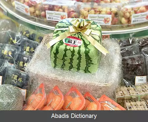 عکس هندوانه چهارگوش