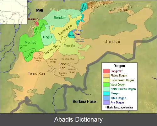 عکس زبان های دگن