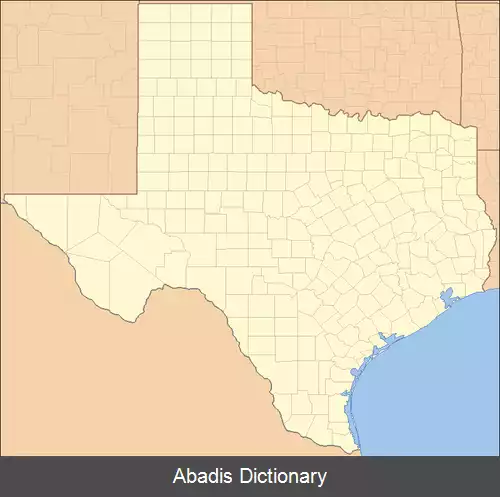 عکس فهرست شهرستان های تگزاس