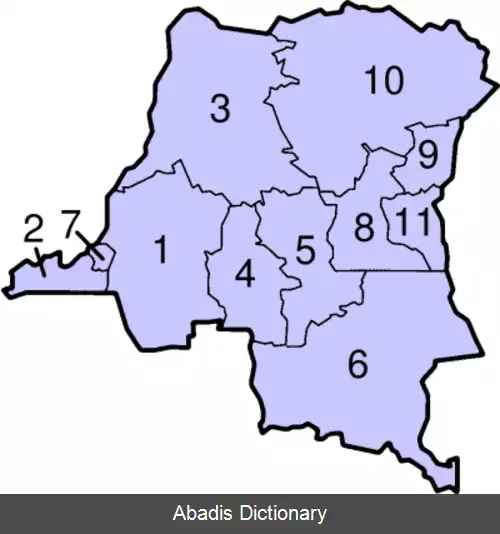 عکس استان های جمهوری دموکراتیک کنگو