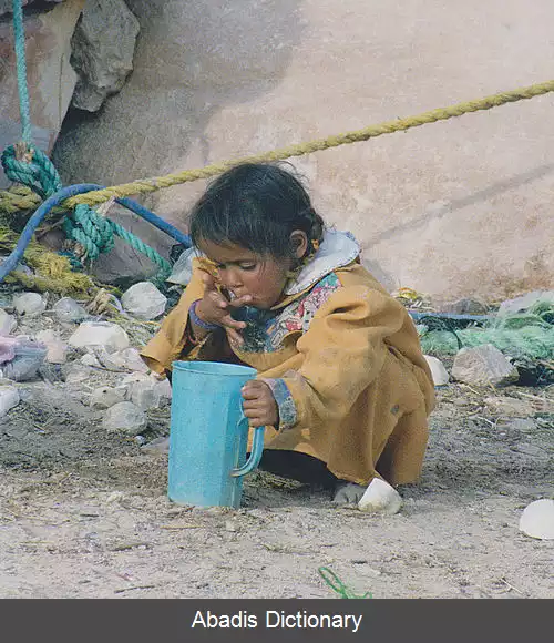 عکس کودک خیابانی