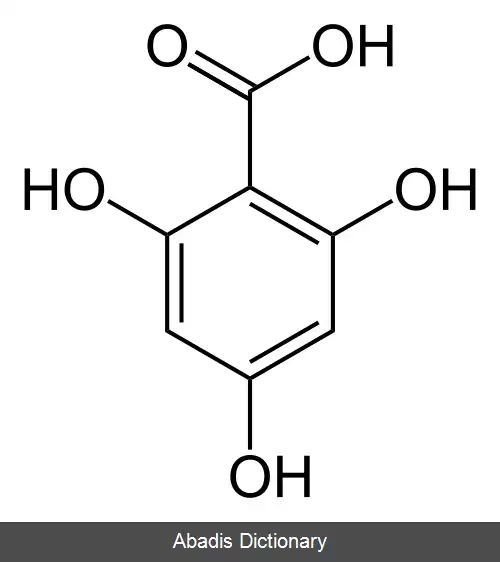 عکس فلوروگلوسینول کربوکسیلیک اسید