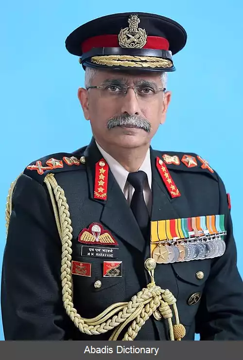 عکس رئیس ستاد ارتش هند