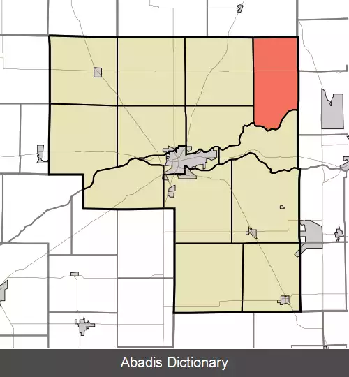 عکس ناحیه ادامز شهرستان کاس ایندیانا
