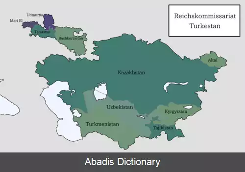 عکس رایشس کومیساریات ترکستان