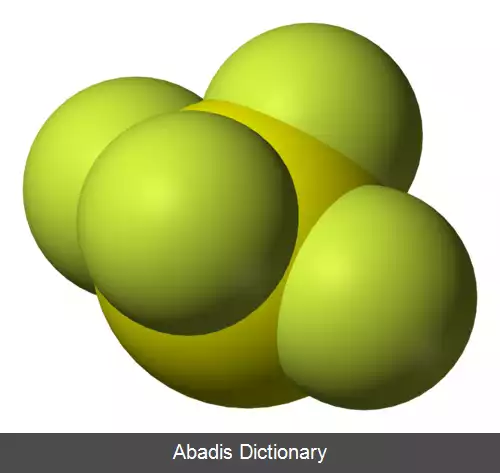 عکس سولفور تترافلورید