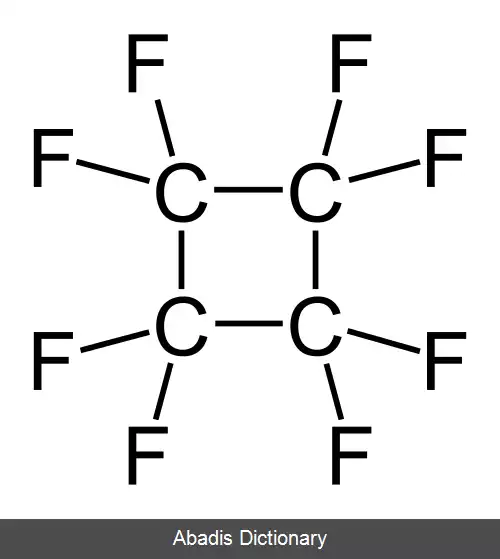 عکس اوکتا فلئورو سیکلوبوتان