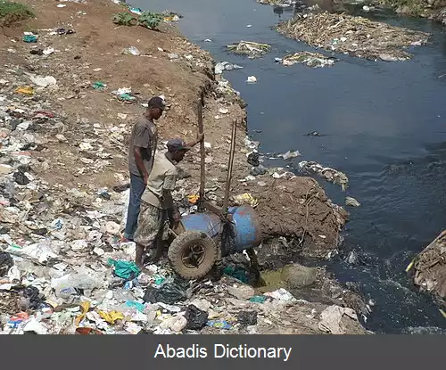 عکس آلودگی آب
