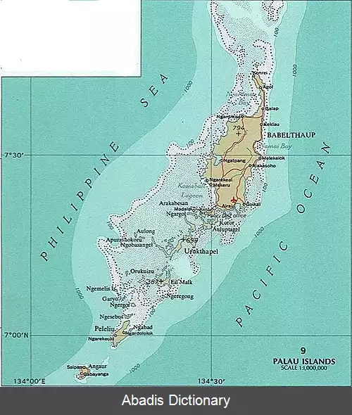 عکس جغرافیای پالائو