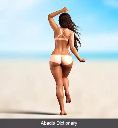 عکس خطوط برنزه نشده