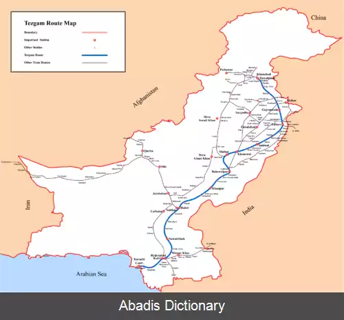 عکس آتش سوزی قطار ۲۰۱۹ پاکستان