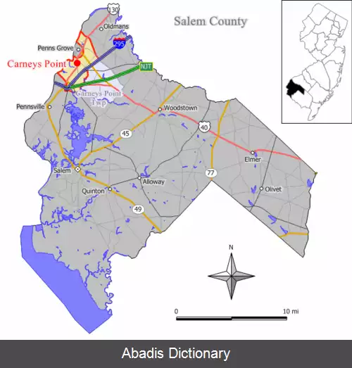 عکس کارنیز پوینت (حوزه سرشماری) نیوجرسی