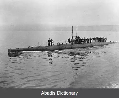 عکس زیردریایی کلاس اس بریتانیا (۱۹۱۴)