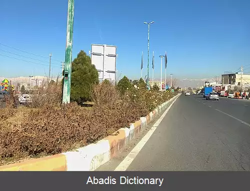 عکس فهرست خیابان های اصلی کرج