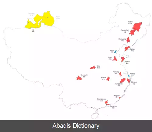 عکس بخش های زیر استانی در جمهوری خلق چین