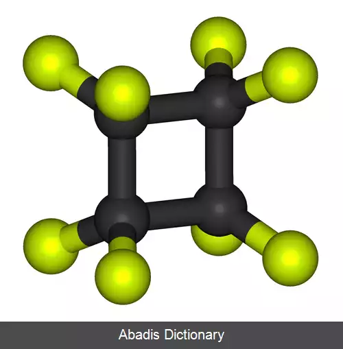 عکس اوکتا فلئورو سیکلوبوتان