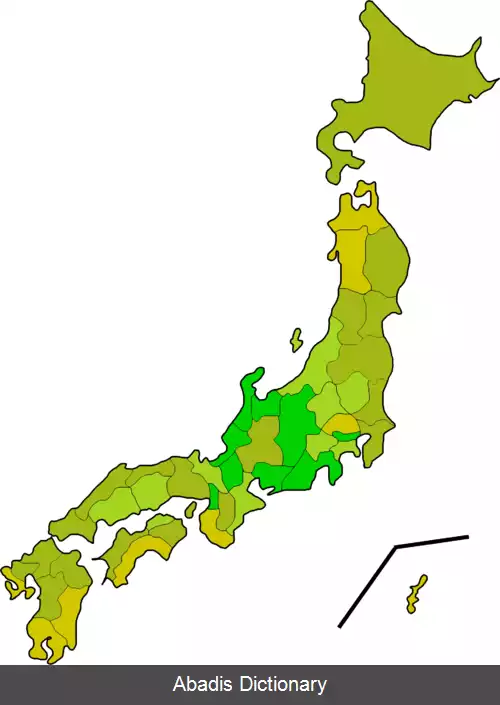 عکس فهرست استان های ژاپن بر پایه شاخص توسعه انسانی