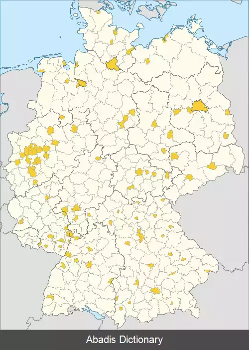 عکس فهرست شهرهای آلمان بر پایه جمعیت