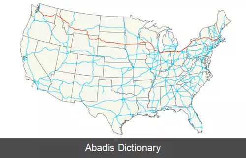 عکس بزرگراه میان ایالتی ۹۰