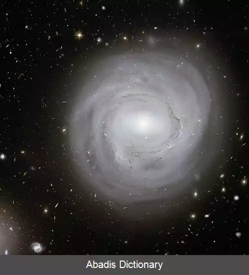 عکس کهکشان آنمیک
