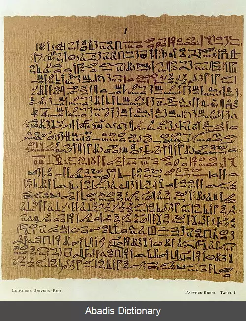 عکس زبان مصری