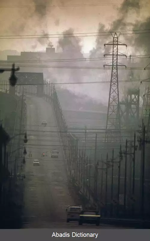 عکس آلودگی هوا