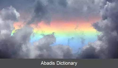 عکس رنگین کمان افق